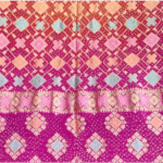Pure Georgette Meenakari Rai Bandhej