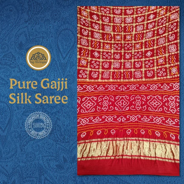 Bandhini -  Gajji Silk