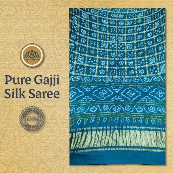 Bandhini -  Gajji Silk