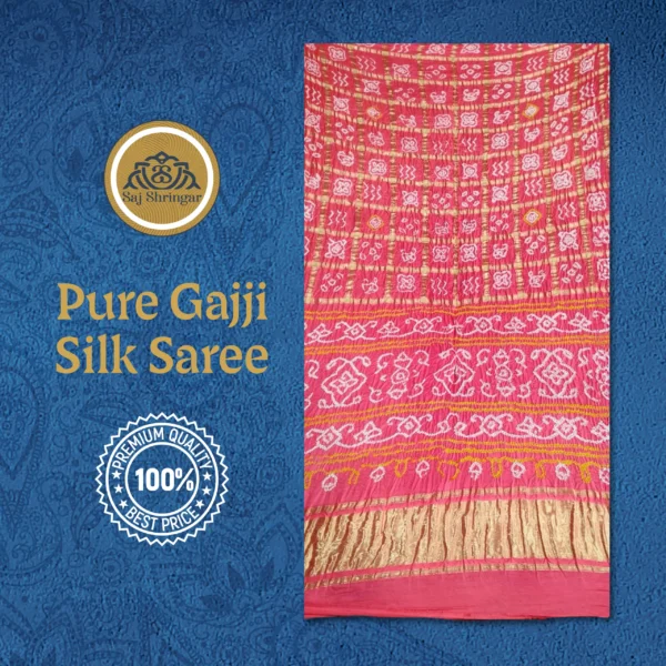 Bandhini -  Gajji Silk