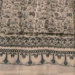 Kanta Work on Tussar Saree From West Bengal