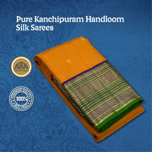Pure Kanchipuram Handloom Silk Sarees