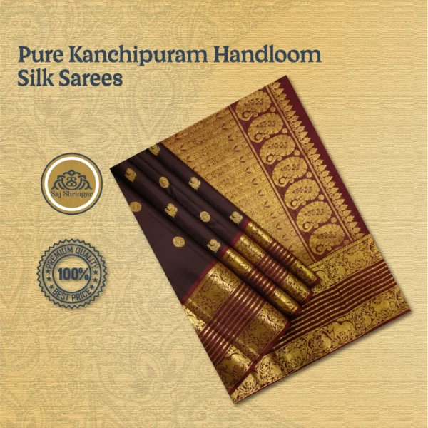 Pure Kanchipuram Handloom Silk Sarees
