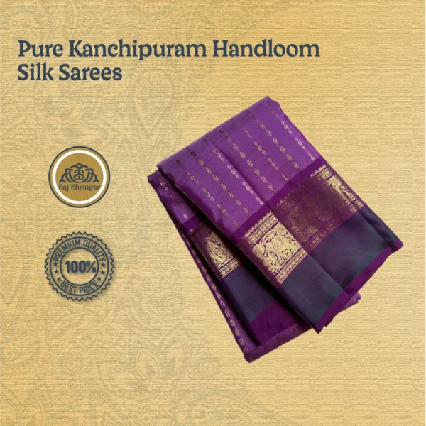 Pure Kanchipuram Handloom Silk Sarees