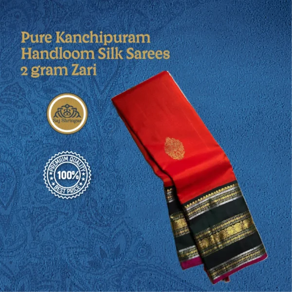 Pure Kanchipuram Handloom Silk Sarees