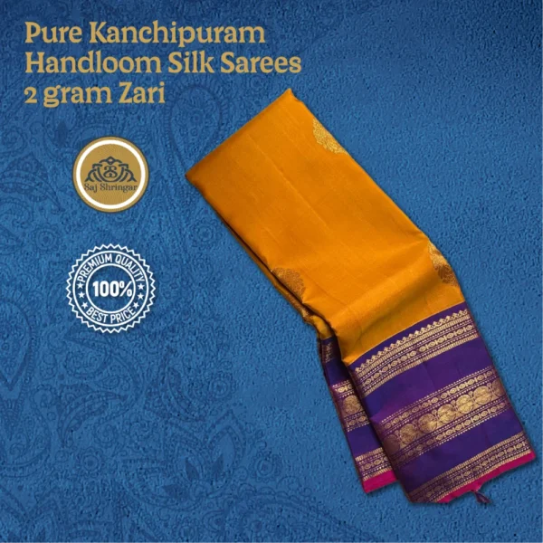 Pure Kanchipuram Handloom Silk Sarees