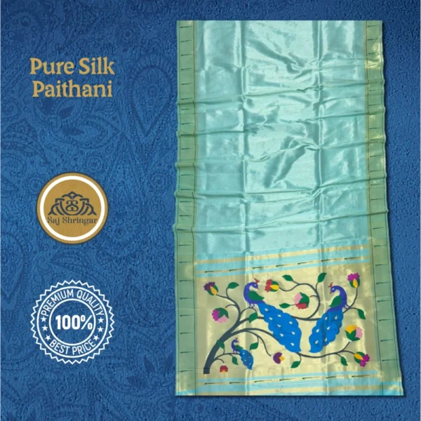 Pure Silk Paithani