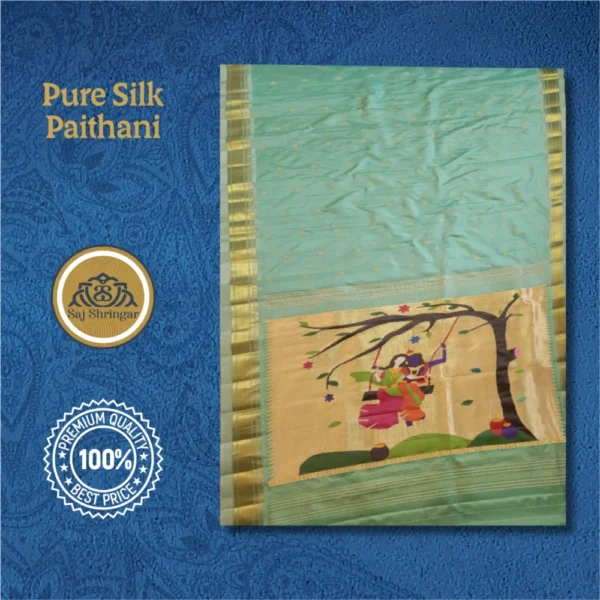 Pure Silk Paithani