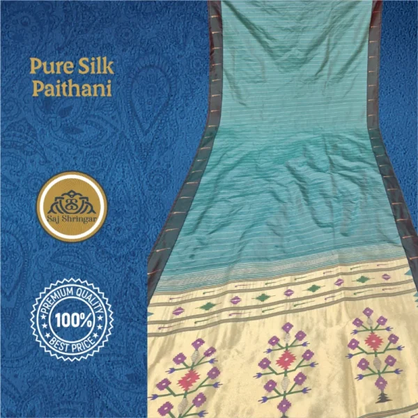 Pure Silk Paithani