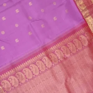 Traditional Kanchipuram  Silks in Traditional Rich Border with Grand Pallu