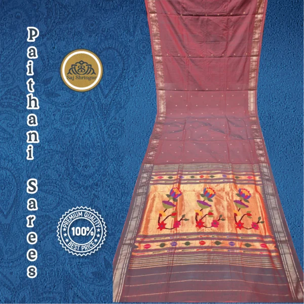 Cotton Paithani Sarees