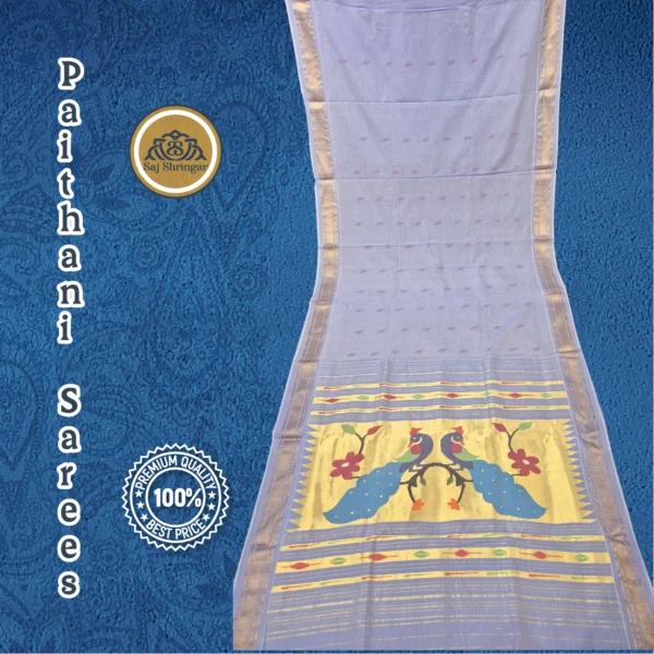 Cotton Paithani Sarees