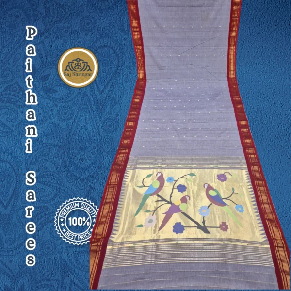 Cotton Paithani Sarees