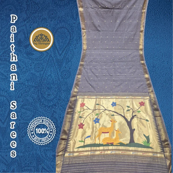 Cotton Paithani Sarees