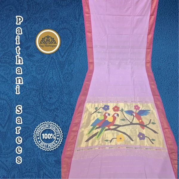 Cotton Paithani Sarees