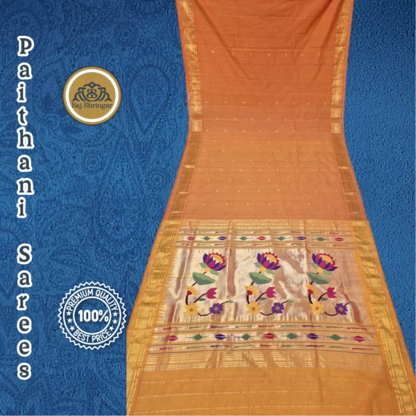Cotton Paithani Sarees