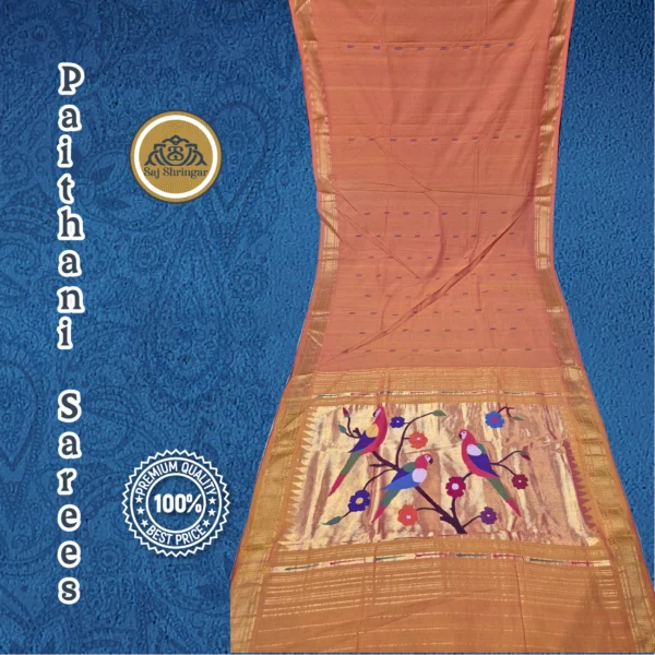 Cotton Paithani Sarees