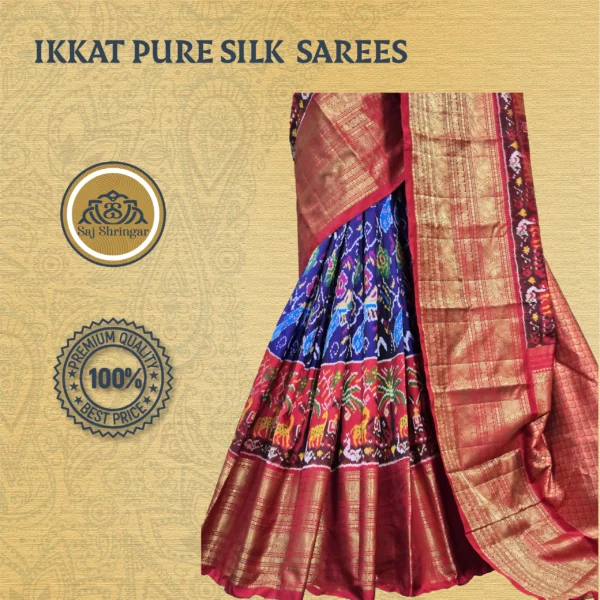 IKKAT SILK SAREES