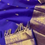 Kanchipuram Pure Silk Handloom 1gram Jari Butta