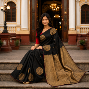 Raw Silk Saree SSRS0002