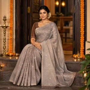 Tissue silk by Linen, West Bengal SSLS0001