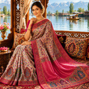 Jamawar Saree, Kashmir SSJVS0002