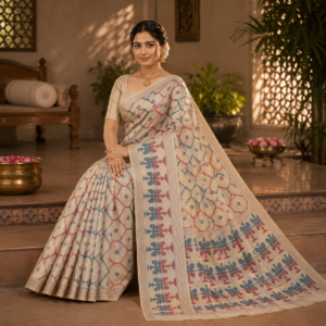 Tussar Saree SSTS0010