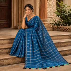 Linen Saree, West Bengal SSLS0004