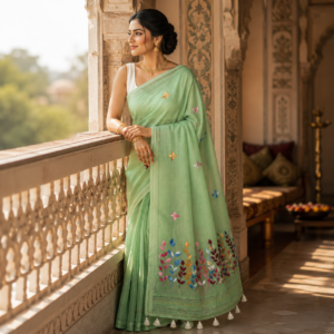 Malmal Cotton Saree, West Bengal SSMCS0003