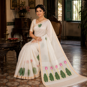 Linen Saree, West Bengal SSLS0007
