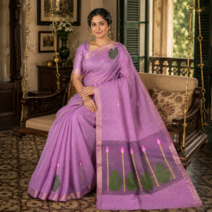 Linen Saree, West Bengal SSLS0012