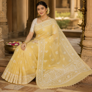 Malmal Cotton Saree, West Bengal SSMCS0004