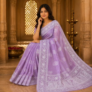 Malmal Cotton Saree, West Bengal SSMCS 05